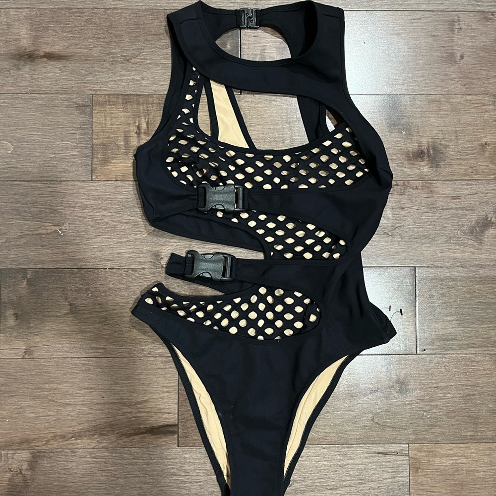 Agent Provocateur cut out swim suit one piece